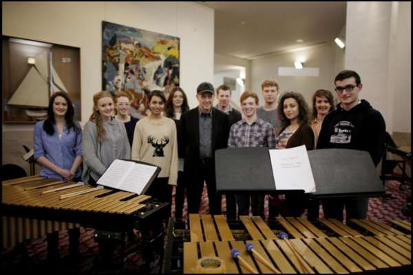 NYOS Futures 2013 with Steve Reich at Glasgow Royal Concert Hall