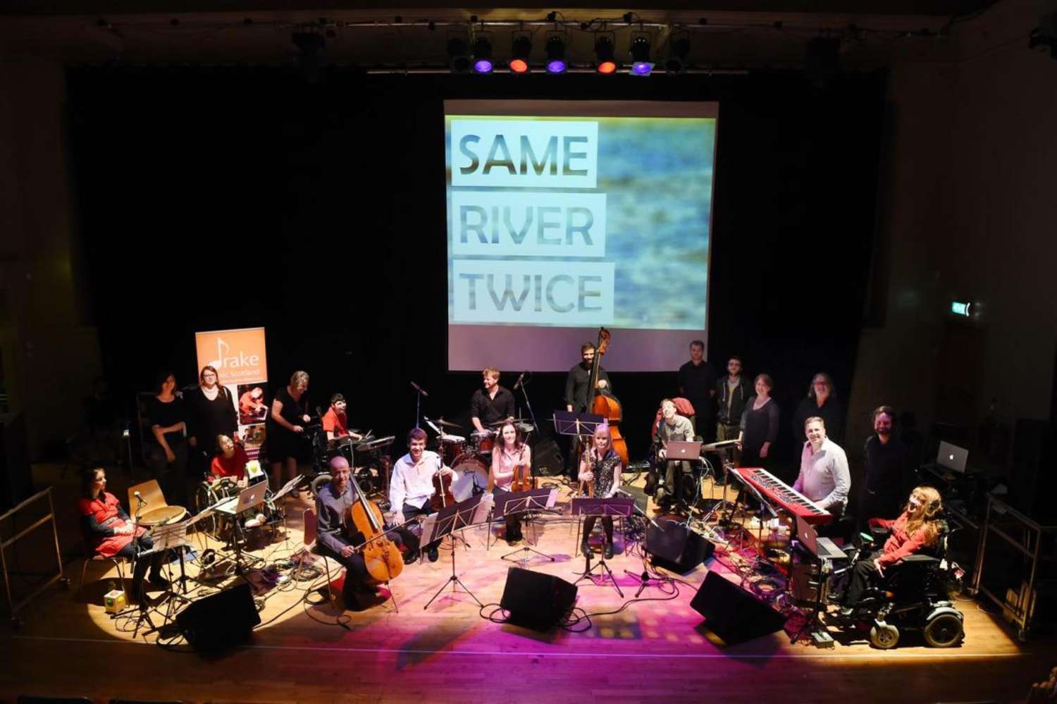 NYOS Collective and Drake Music Schools' Digital Ensemble at The Tollbooth, August 2014