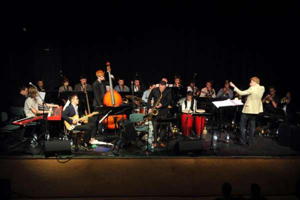 NYOS Jazz Orchestra at Birnam Arts Centre in Dunkeld, July 2014