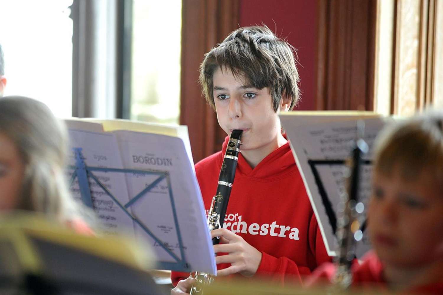 NYOS Junior Orchestra sectional rehearsals summer 2013