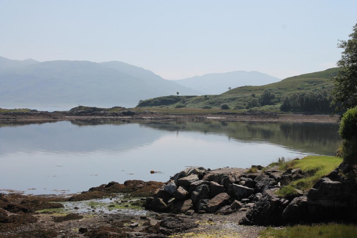 Spectacular views from the Summer School on Skye