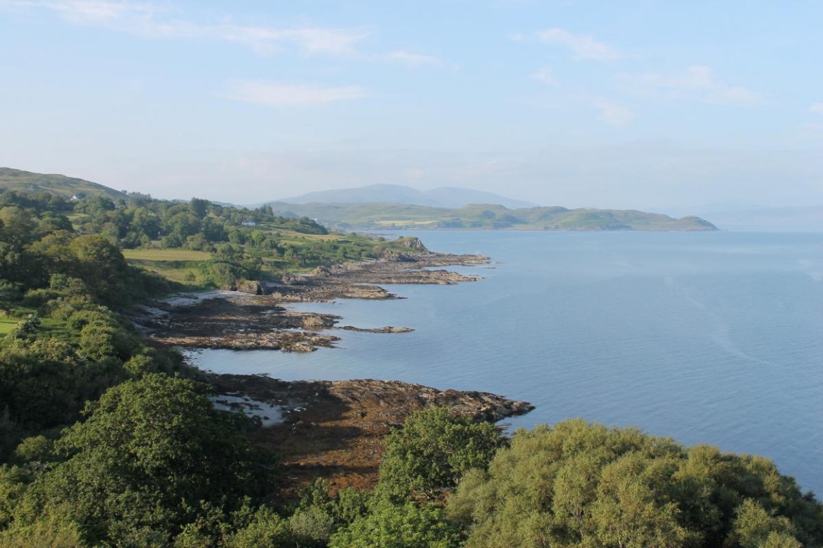 Spectacular views from the Summer School on Skye