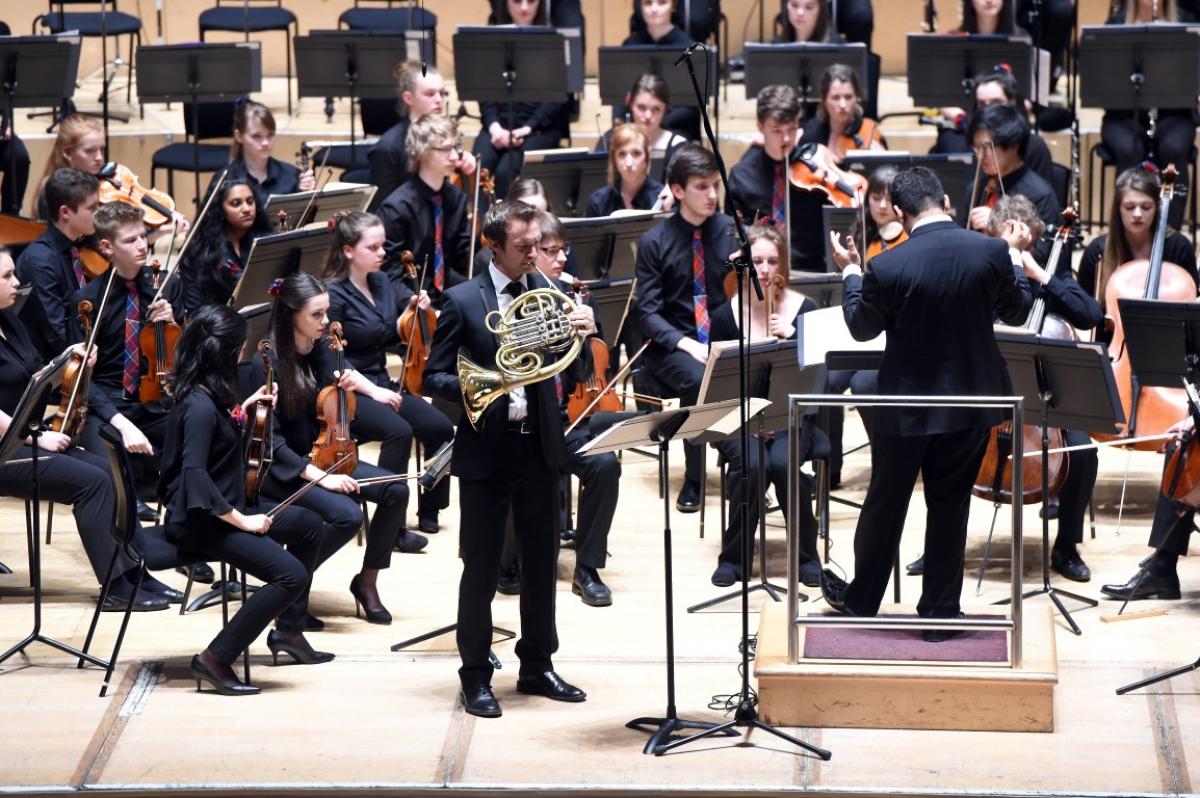 NYOS Symphony Orchestra, with Alec Frank-Gemmill at City Halls, Glasgow 9/4/16