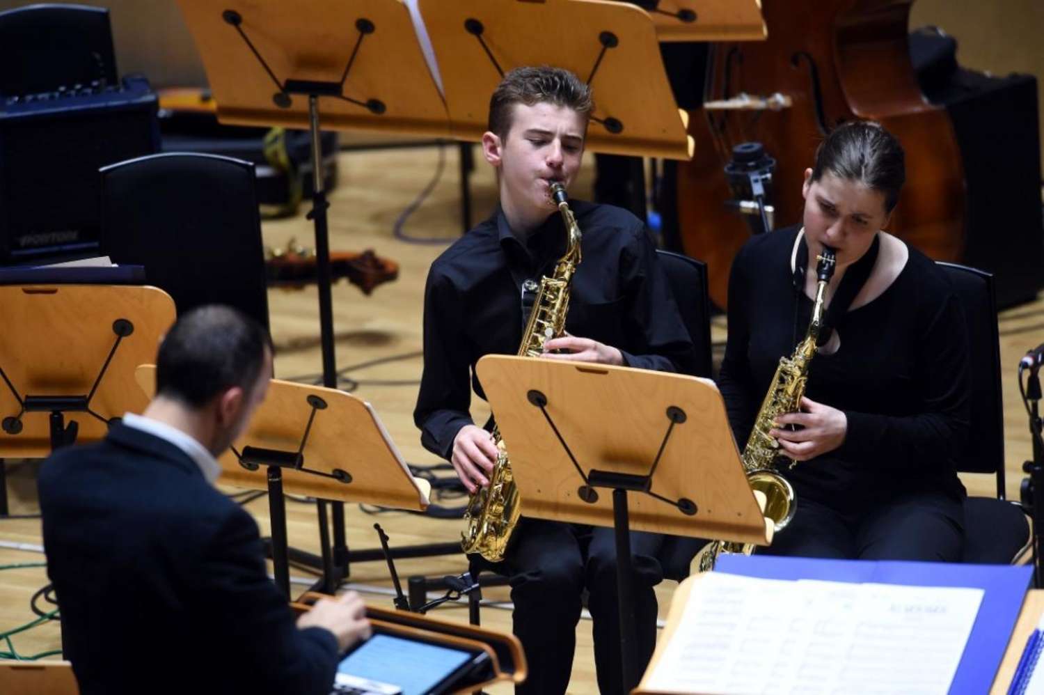 NYOS Jazz Access performing at The RSNO Auditorium GRCH