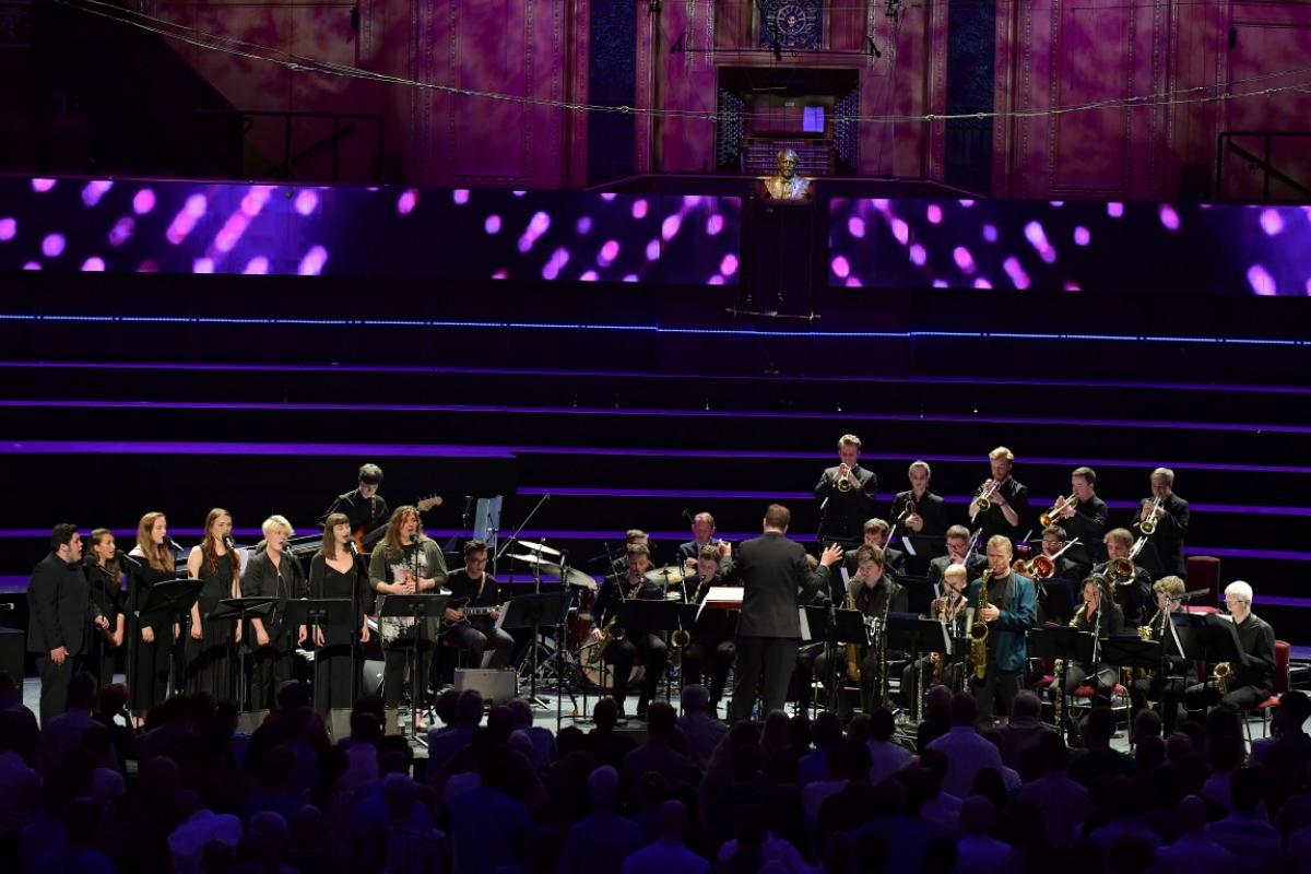 NYOS Jazz Orchestra at the Royal Albert Hall 2016