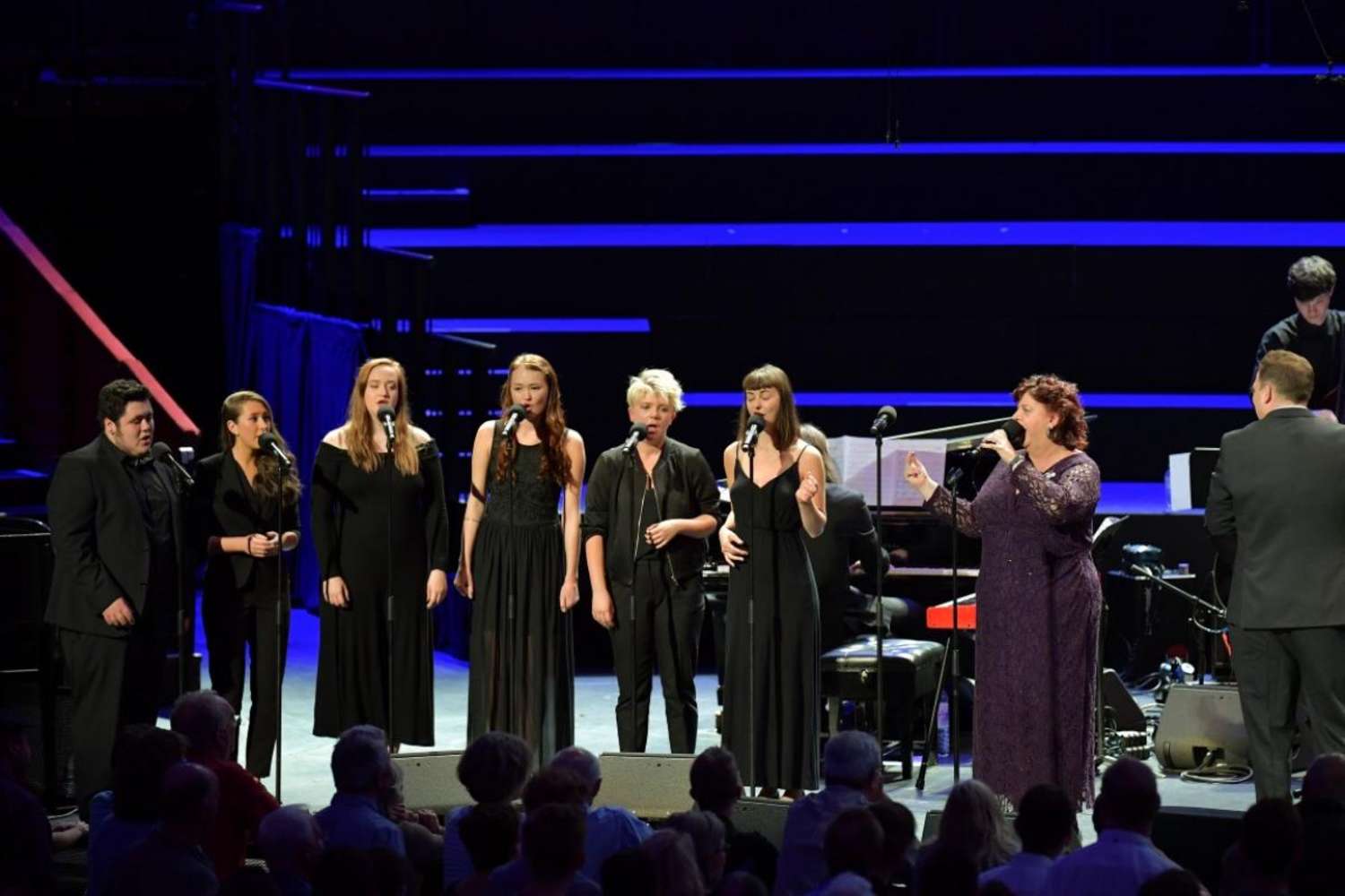 Liane Carroll with Jazz Choir and NYOS Jazz Orchestra at the Royal Albert Hall