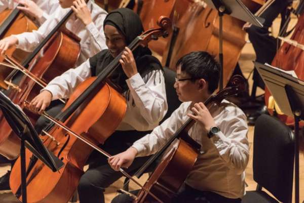 Happy cellos at Stevenson Hall, Royal Conservatoire of Scotland, April 2017