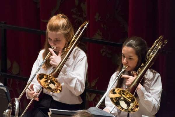 Tremendous Junior trombones at Stevenson Hall, Royal Conservatoire of Scotland, April 2017