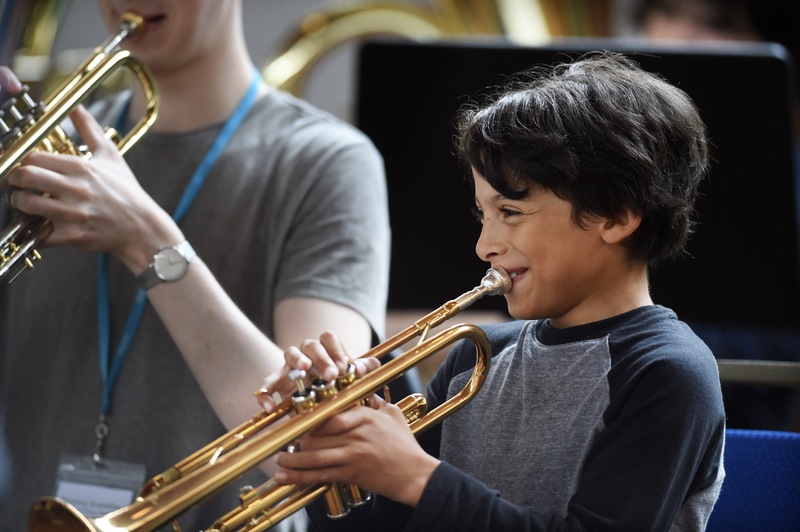 Trumpets at Brass Training Ensemble 2018