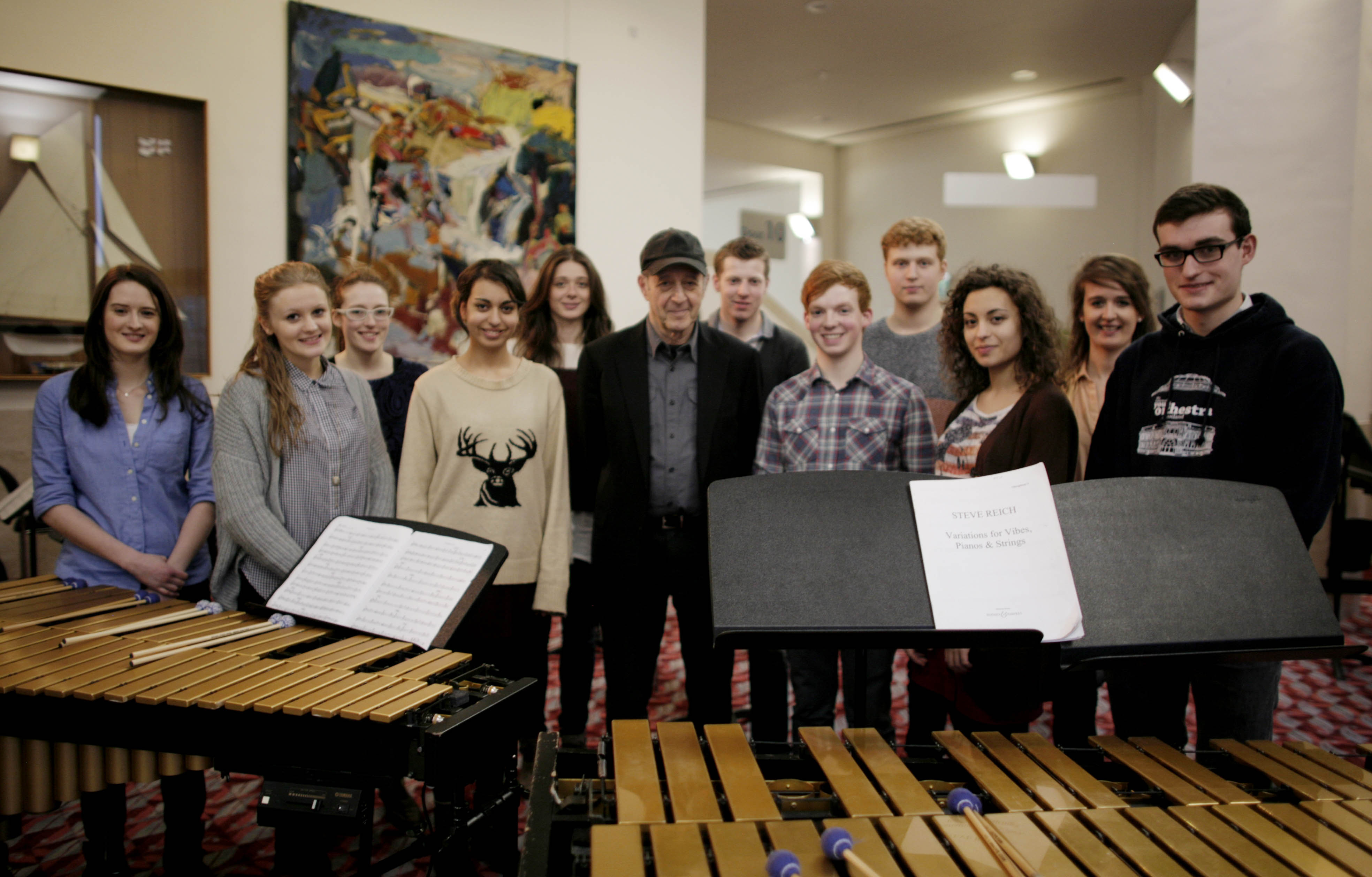 NYOS Futures are joined by composer Steve Reich