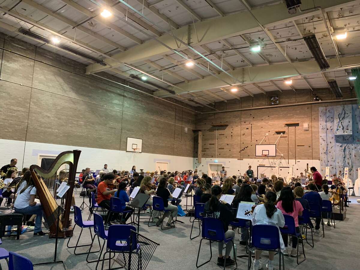 Junior Orchestra, Strathallan, July 2022