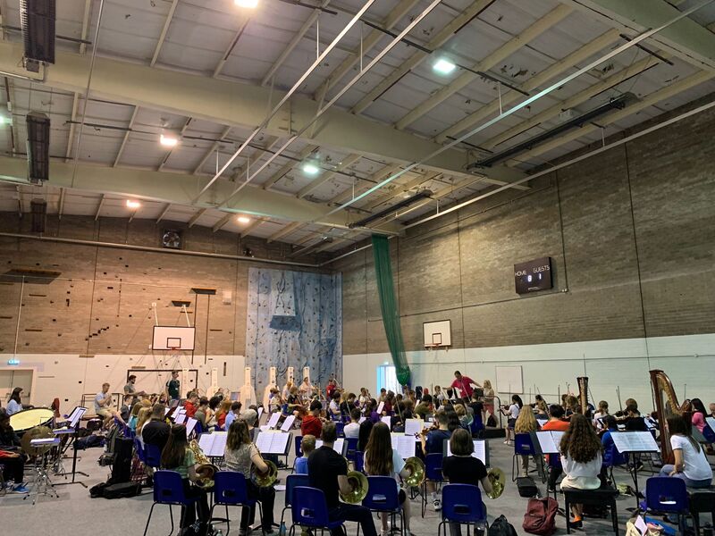 Junior Orchestra, Strathallan, July 2022