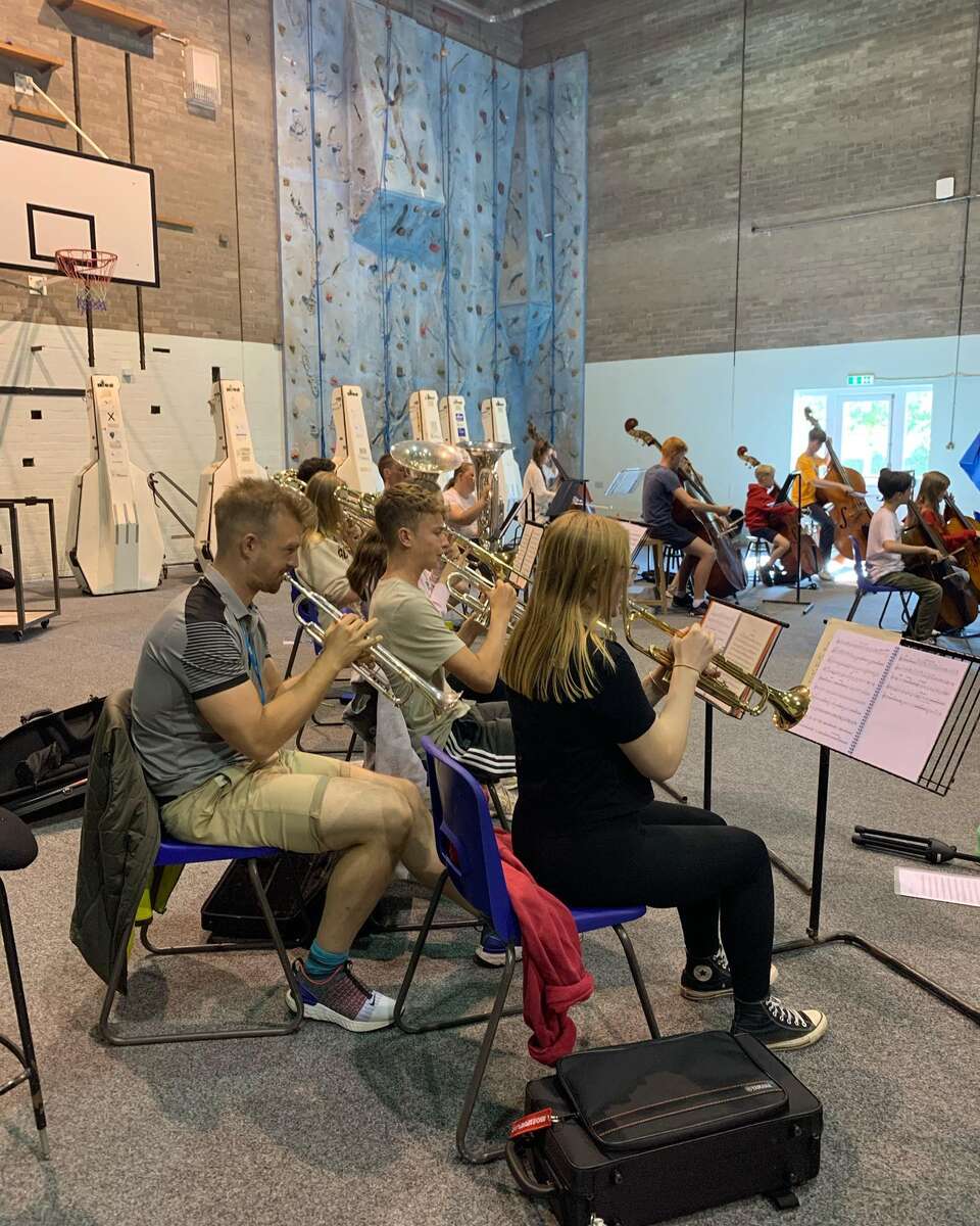 Junior Orchestra, Strathallan, July 2022