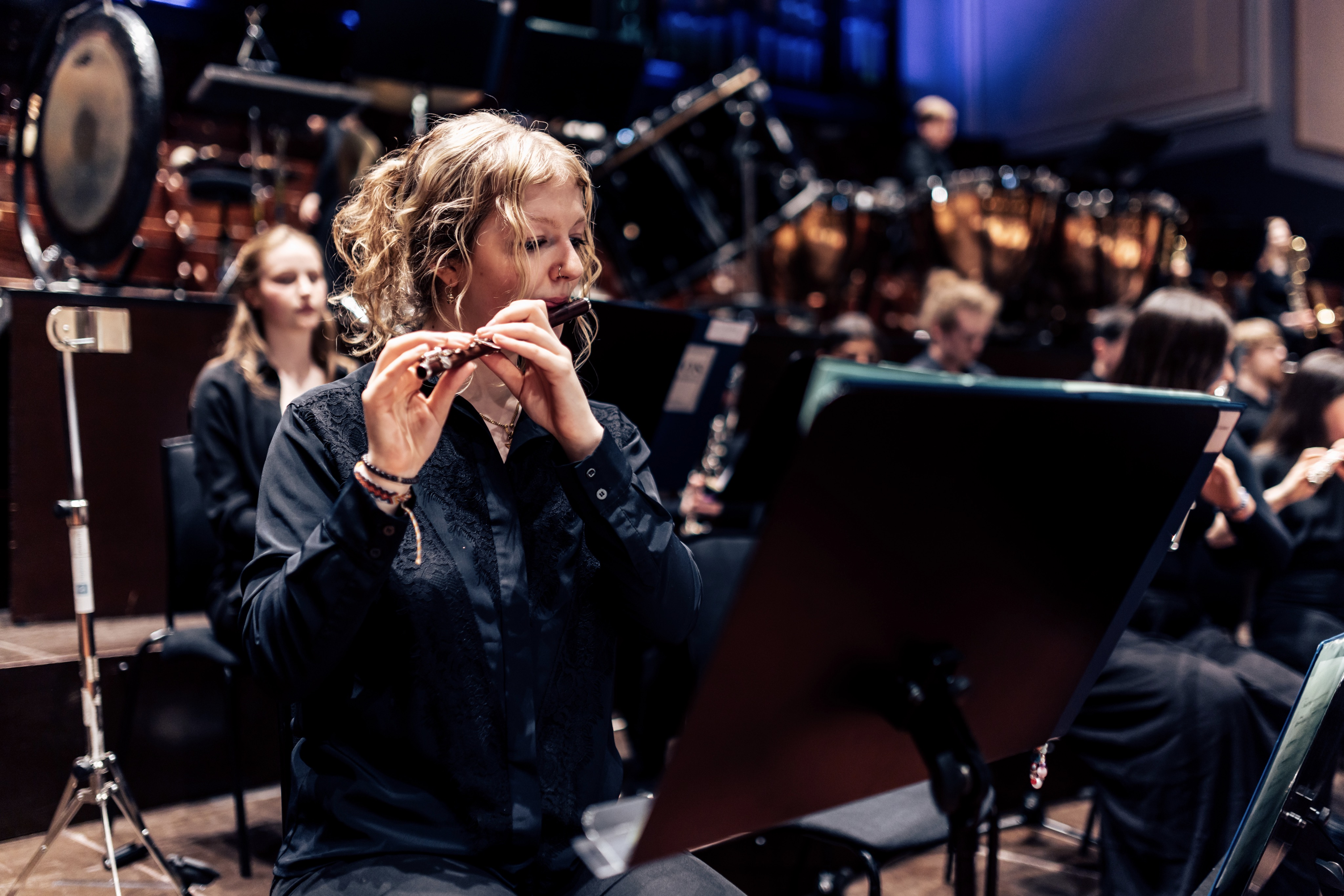 Catherine Larsen-Maguire conducts the National Youth Orchestra of Scotland for their Summer 2023 performance at Edinburgh's Usher Hall