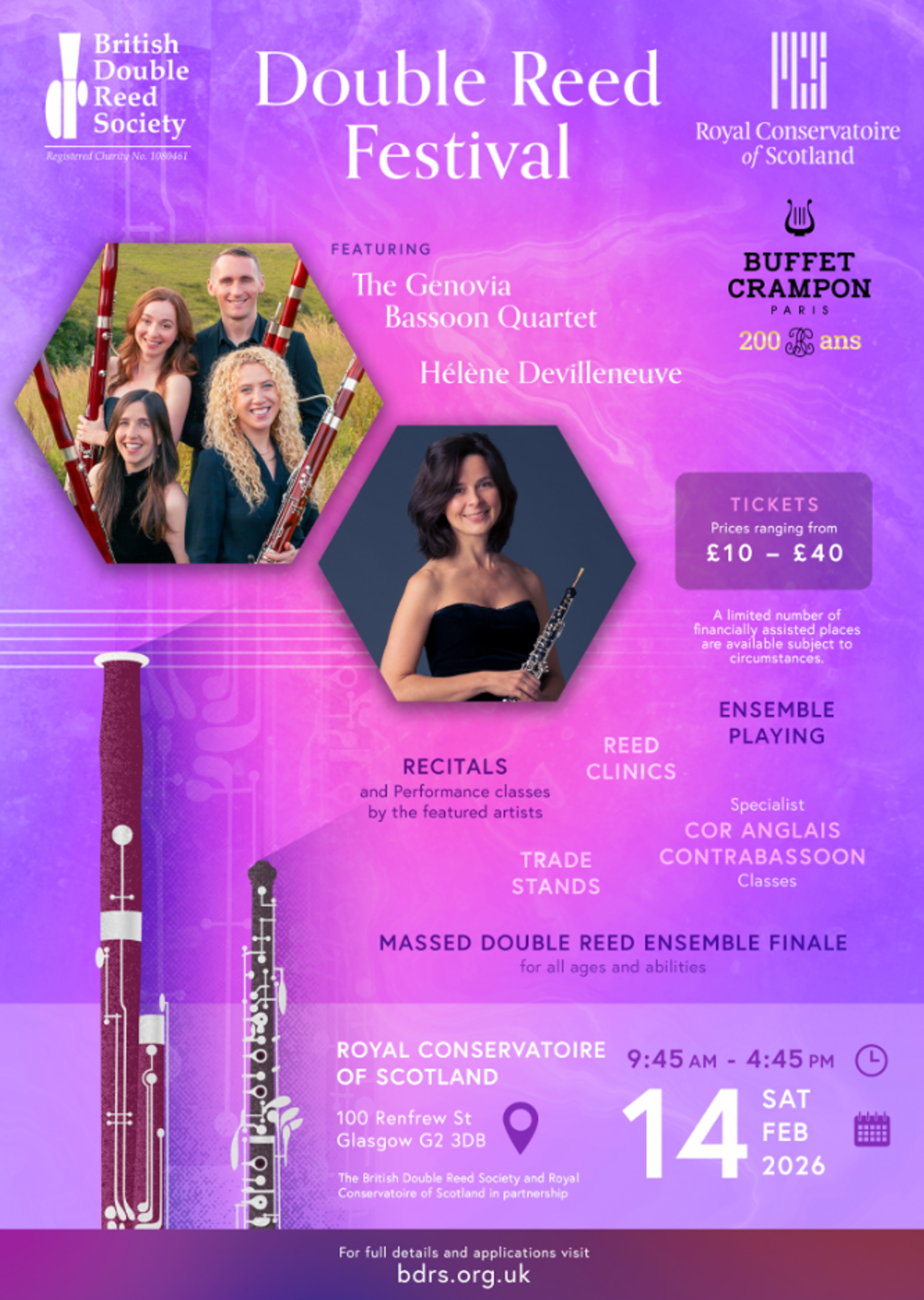 RCS/BDRS Double Reed Festival | NYOS